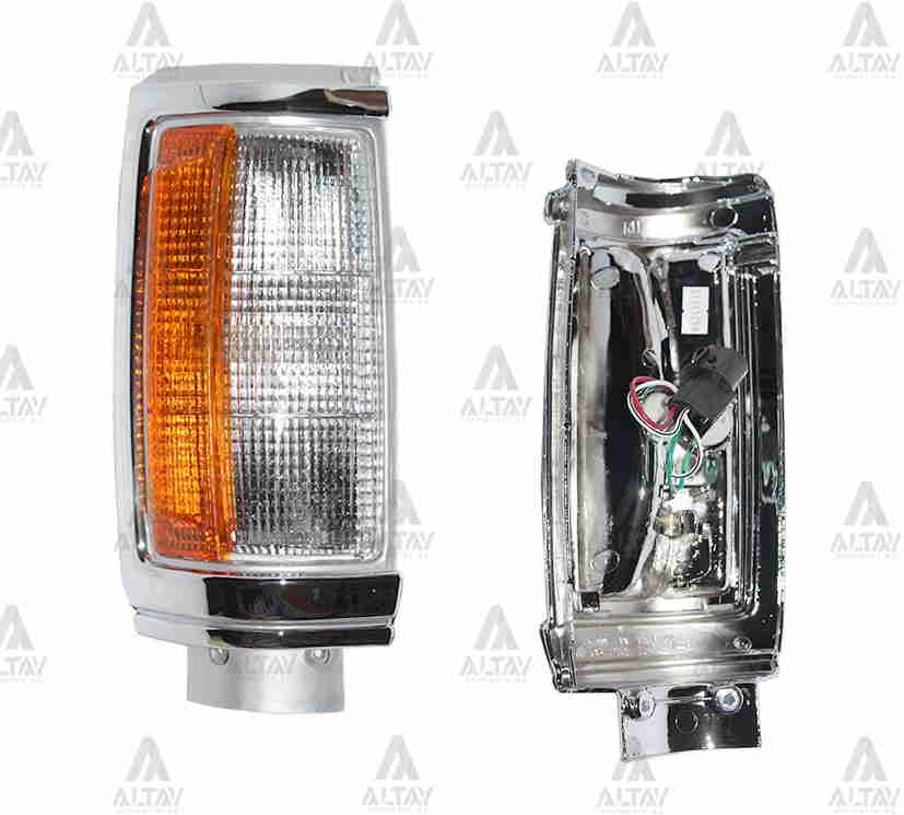 Mitsubishi L200 Sağ Sınyal Lambası 1987-1995 L Krom Duylu Sag OEM MB527092